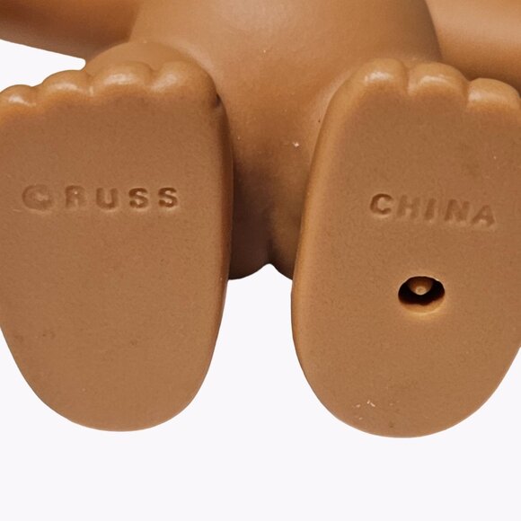 Vintage 90s Russ Troll for President Doll 5 inch Yellow Hair Brown Eyes T-Shirt - Picture 7 of 8